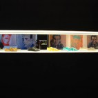 GEMS / "Icons" Show Installation / Paintings reflected with GEMS sneakers